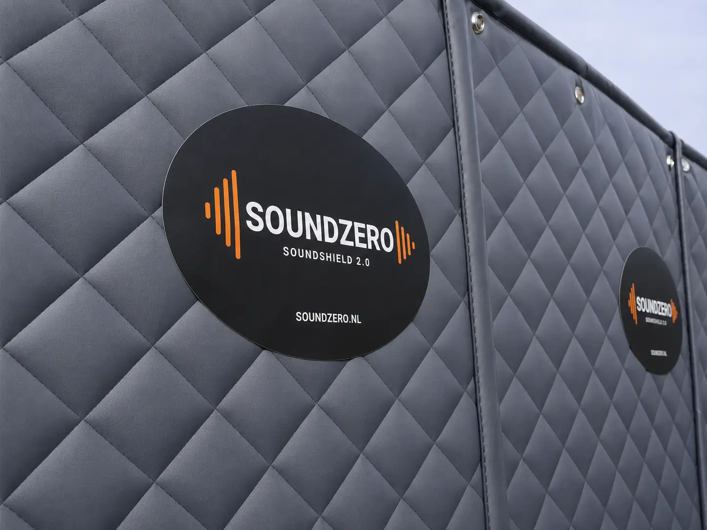 SoundZero geluidsschermen op locatie